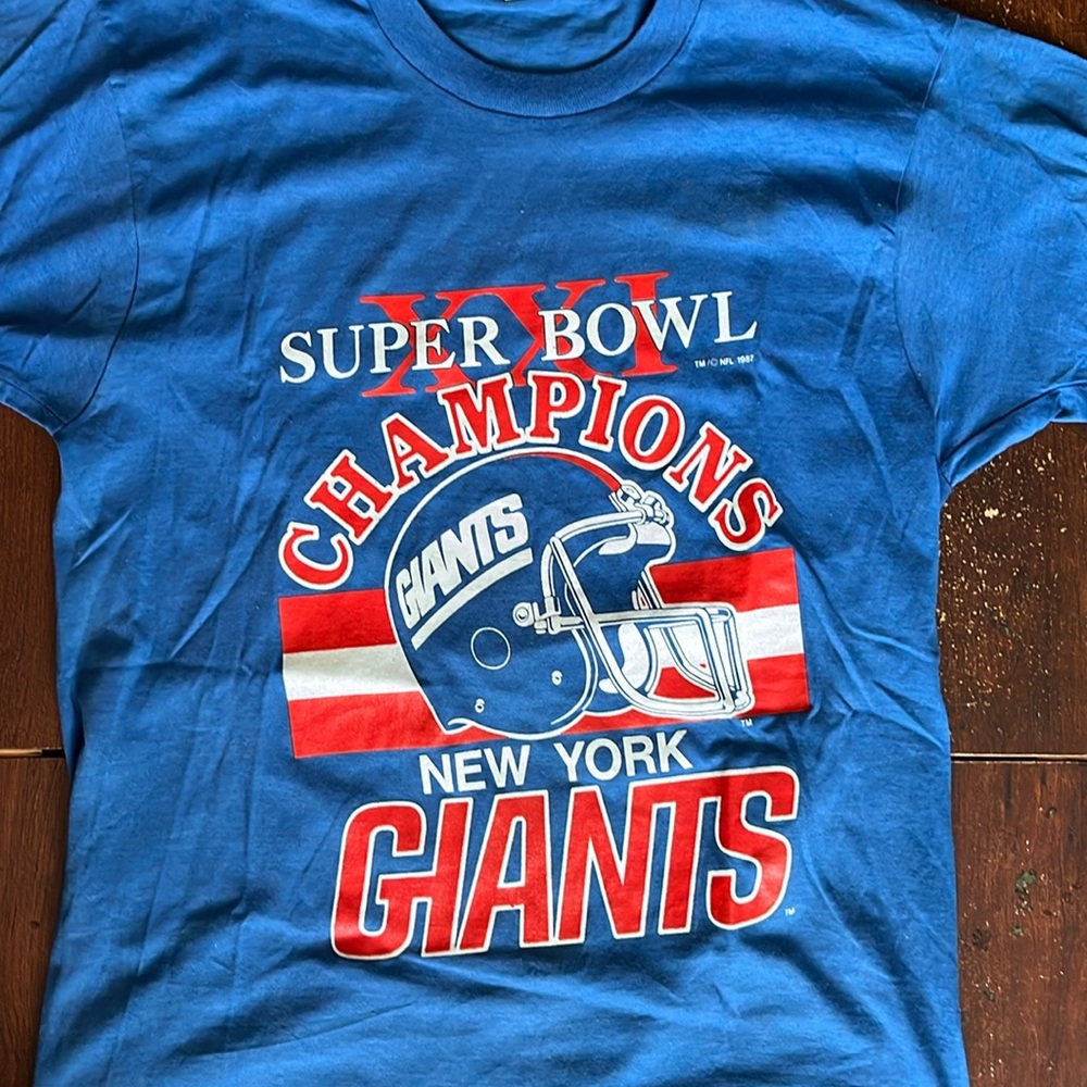 New York Giants Deadstock Super Bowl T shirt (original & never worn)